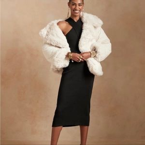 Lenzing Ecovero Serene Sweater Dress Black